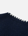 EP YAYING V-Neck Embroidered Cashmere Knit Vest