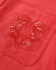 YAYING Mulberry Silk Lapel Shirt EPKAS2101AR