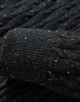 EP YAYING Wool-Cashmere Round-Neck Knit Cardigan