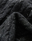 EP YAYING Wool-Cashmere Round-Neck Knit Cardigan