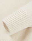 EP YAYING 100% Cashmere Shawl-Collar Cardigan Two-Piece Set