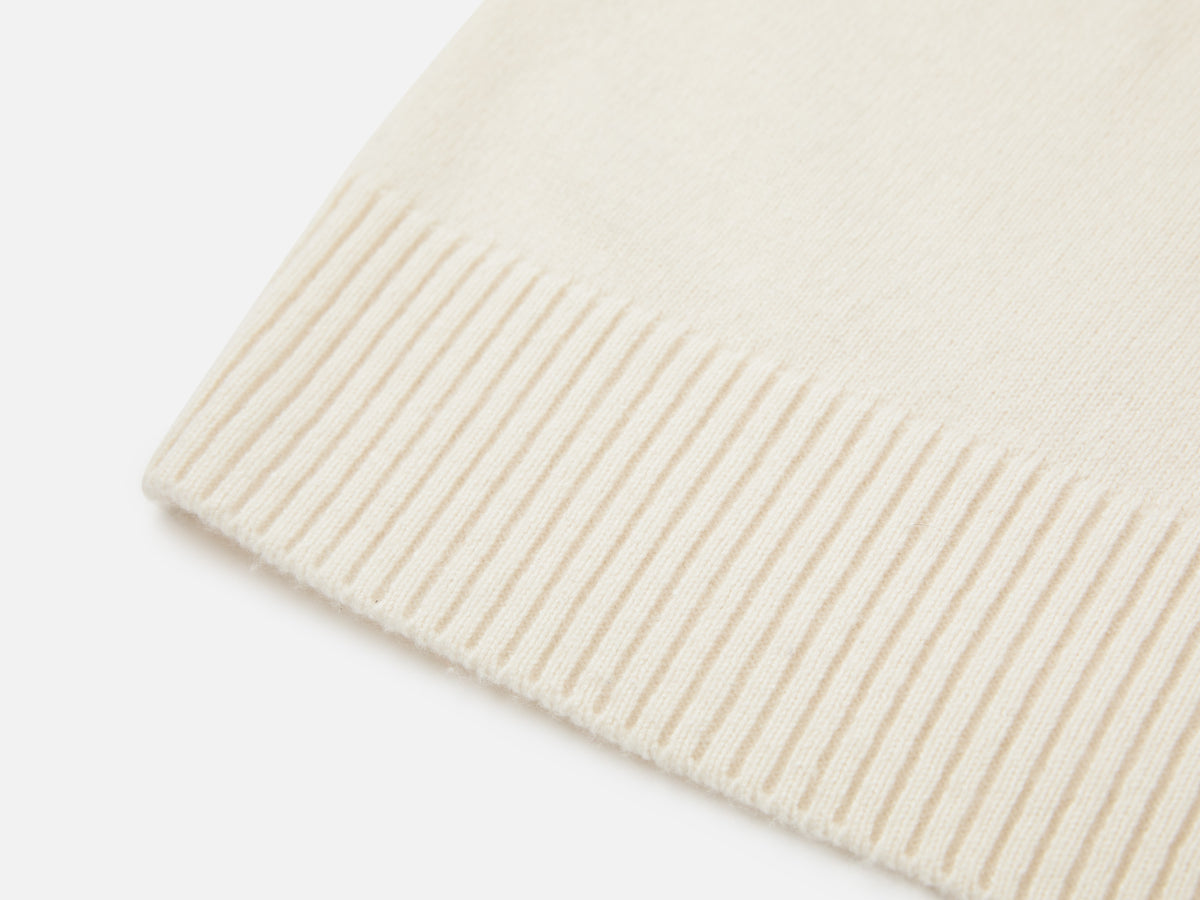 EP YAYING 100% Cashmere Shawl-Collar Cardigan Two-Piece Set