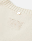 EP YAYING 100% Cashmere Shawl-Collar Cardigan Two-Piece Set