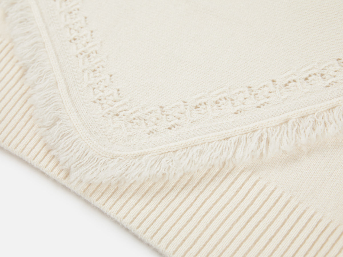 EP YAYING 100% Cashmere Shawl-Collar Cardigan Two-Piece Set