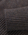 EP YAYING 100% Cashmere Shawl-Collar Cardigan Two-Piece Set