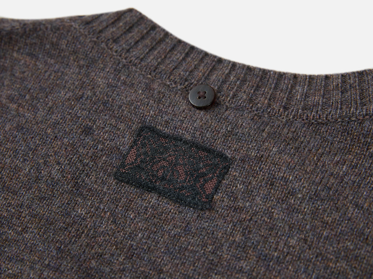 EP YAYING 100% Cashmere Shawl-Collar Cardigan Two-Piece Set