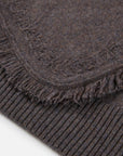 EP YAYING 100% Cashmere Shawl-Collar Cardigan Two-Piece Set