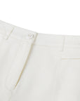 YAYING White Casual Shorts