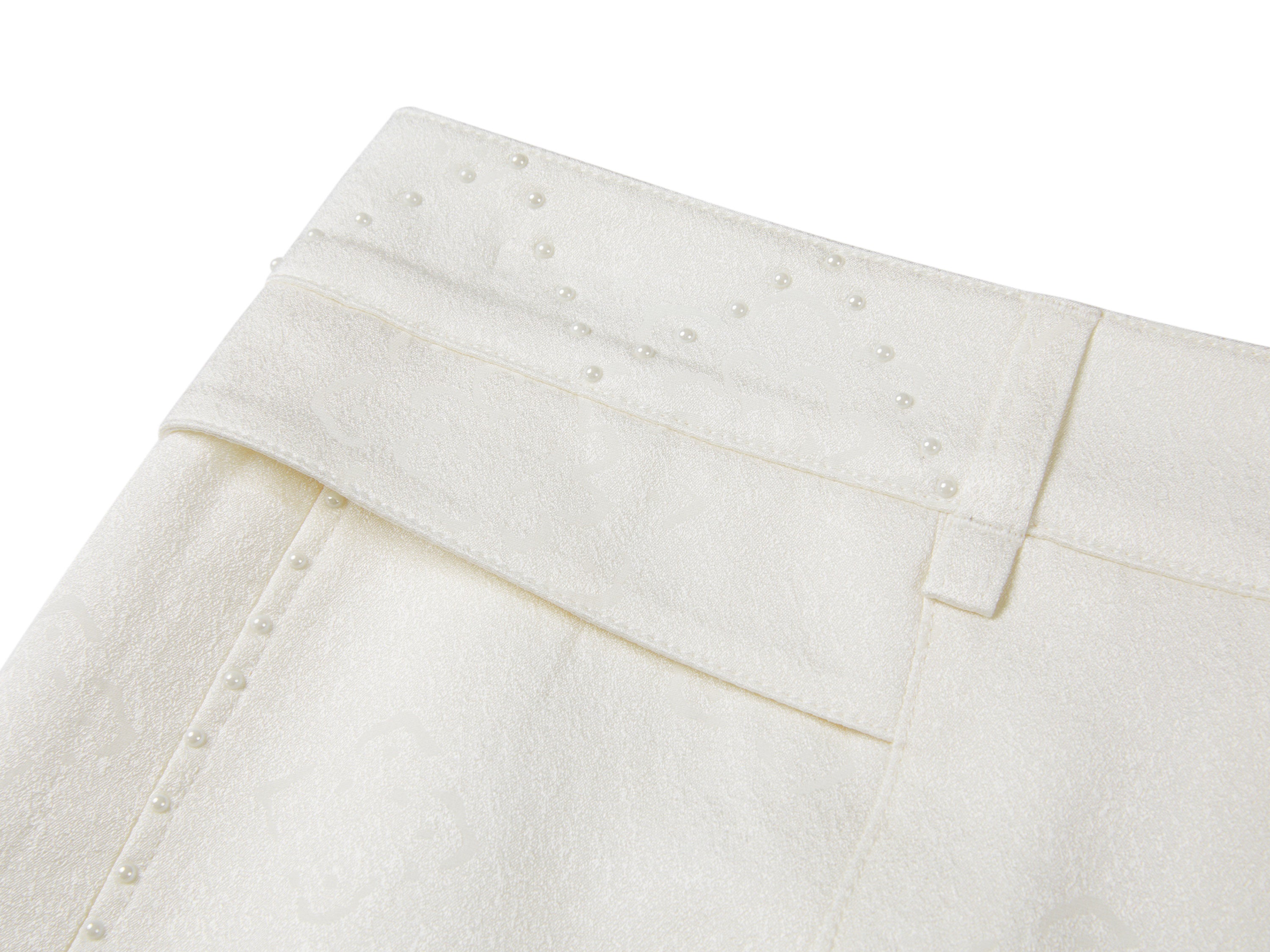 YAYING White Casual Shorts