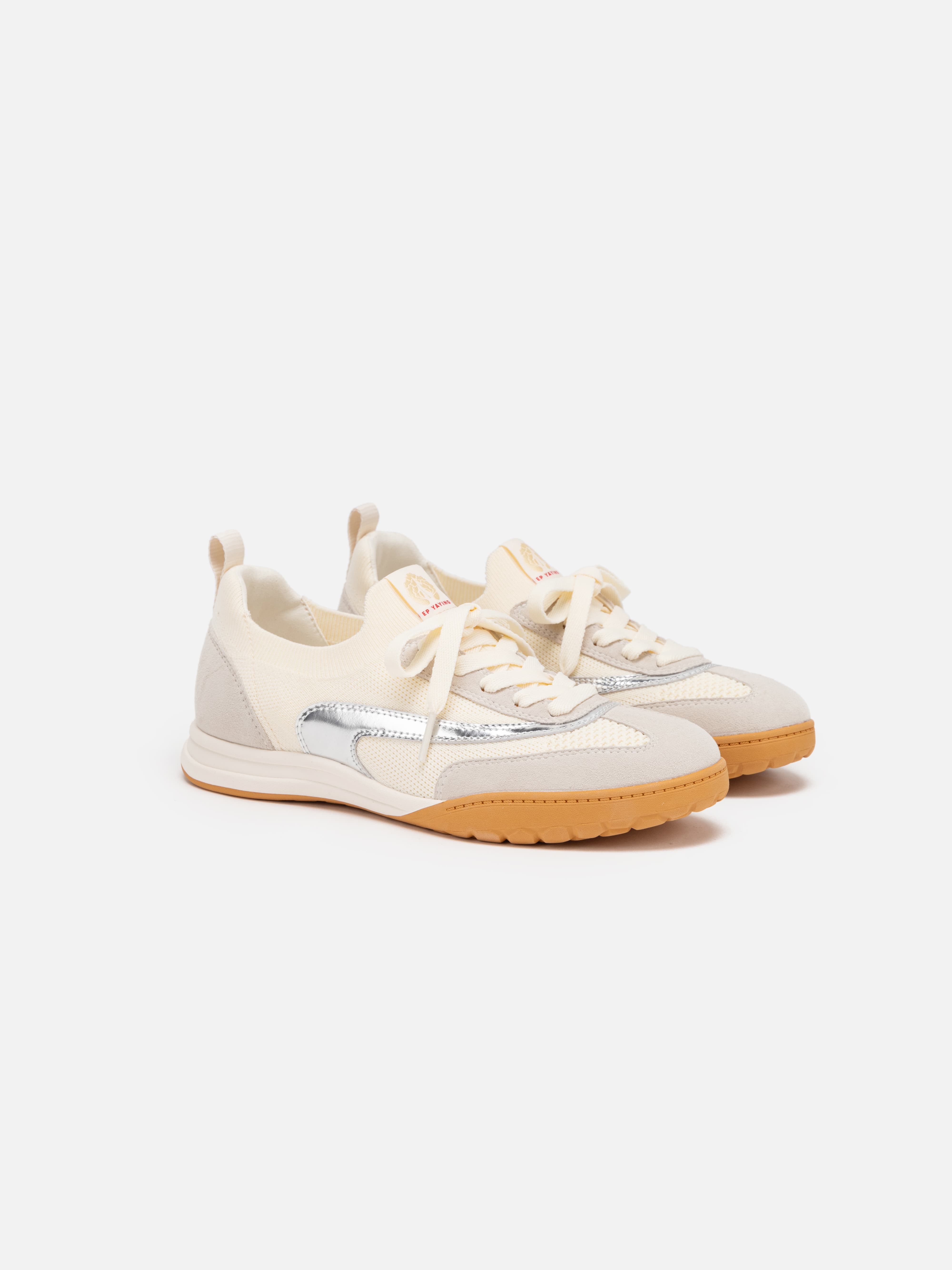 Lightweight Flat Shoes White