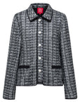 YAYING Embroidered Box-Cut Short Jacket