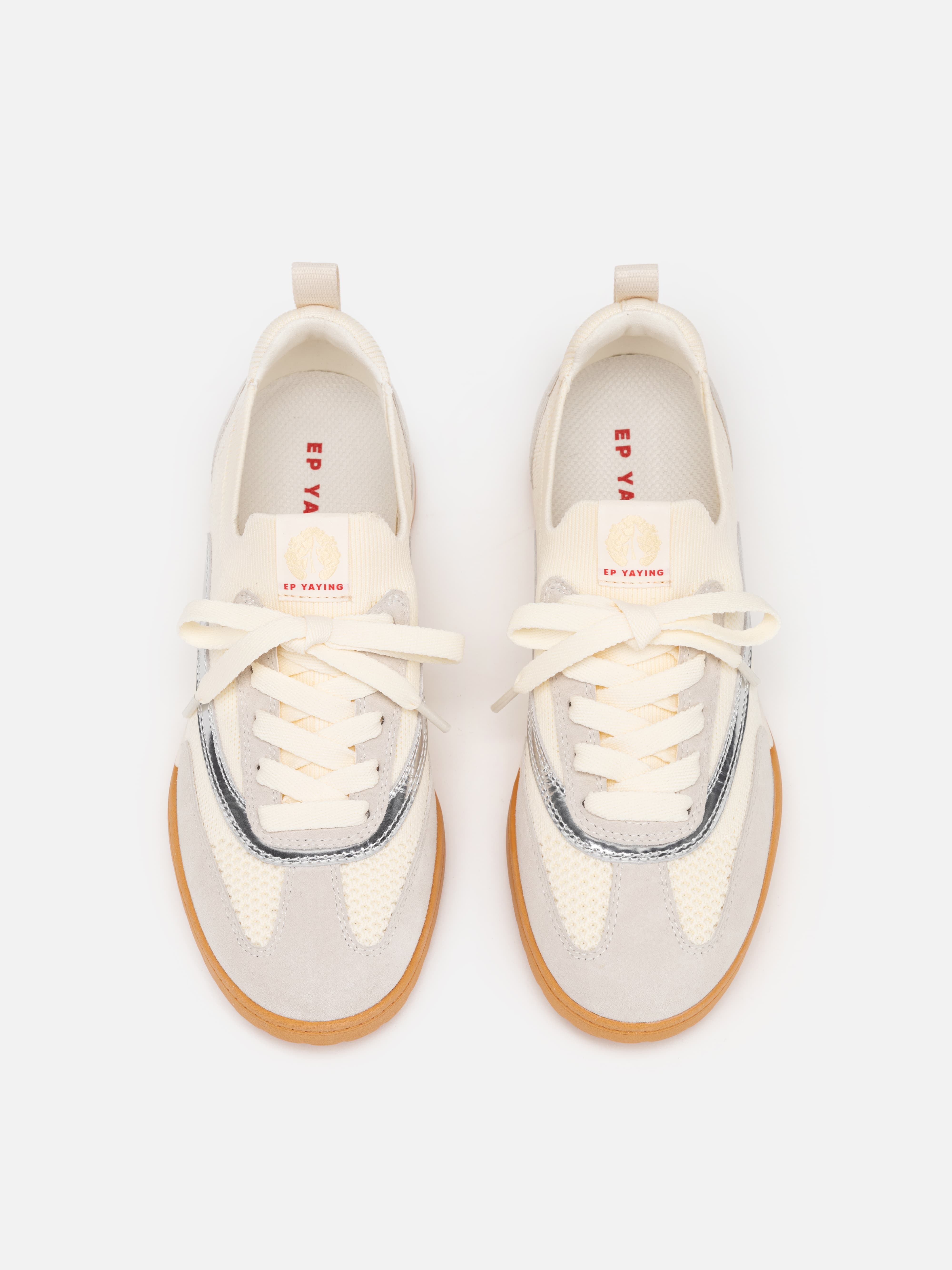 Lightweight Flat Shoes White