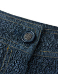 YAYING Textured Straight Pants EPKAA6415AZ