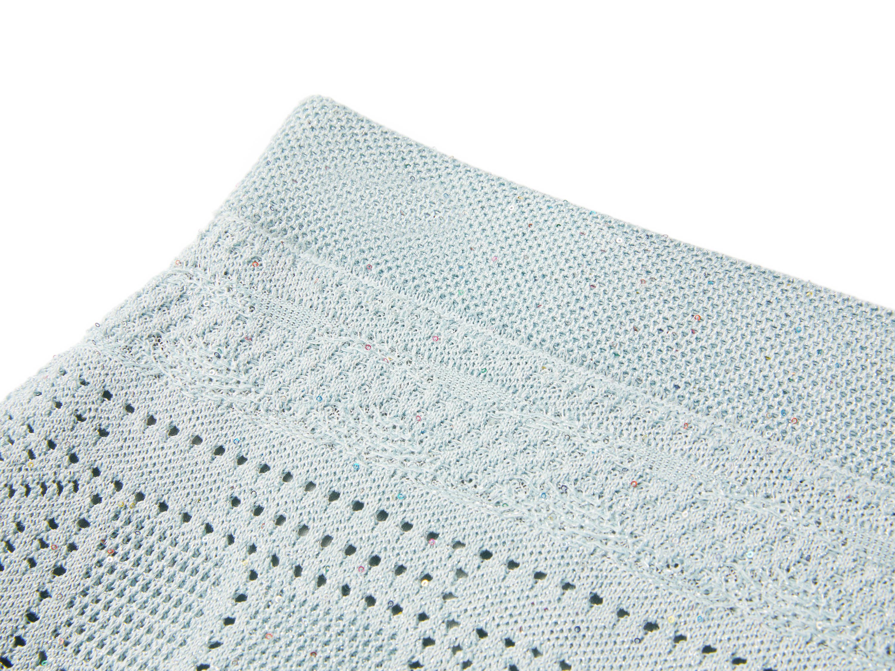 YAYING Light Blue Lace Pencil Skirt