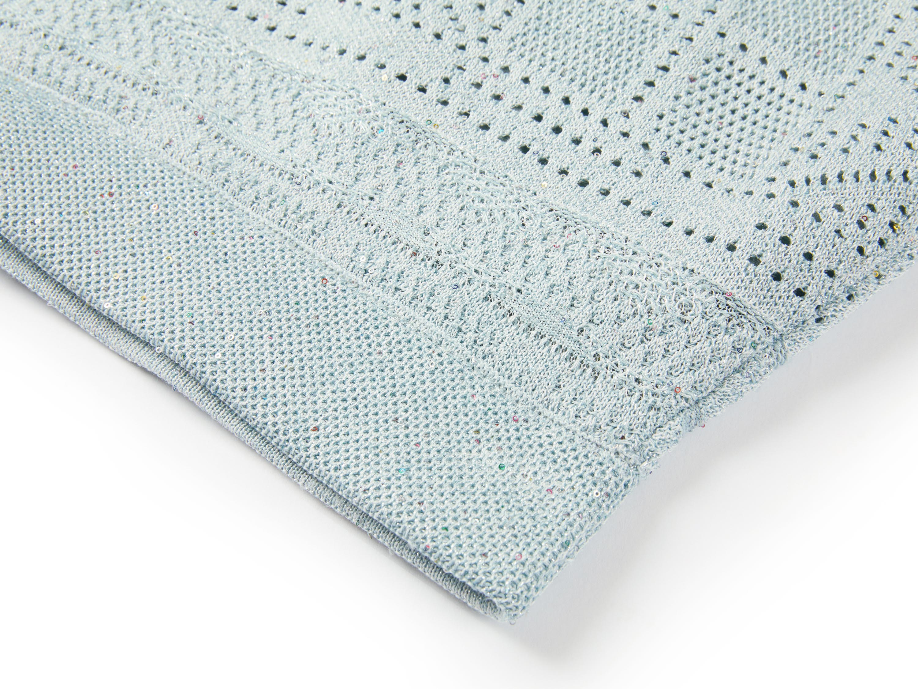 YAYING Light Blue Lace Pencil Skirt