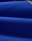 EP YAYING Cashmere Wool Jacquard Turtleneck Drawstring Cardigan