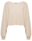 YAYING Lustrous Wool-Cashmere Two-Piece Set