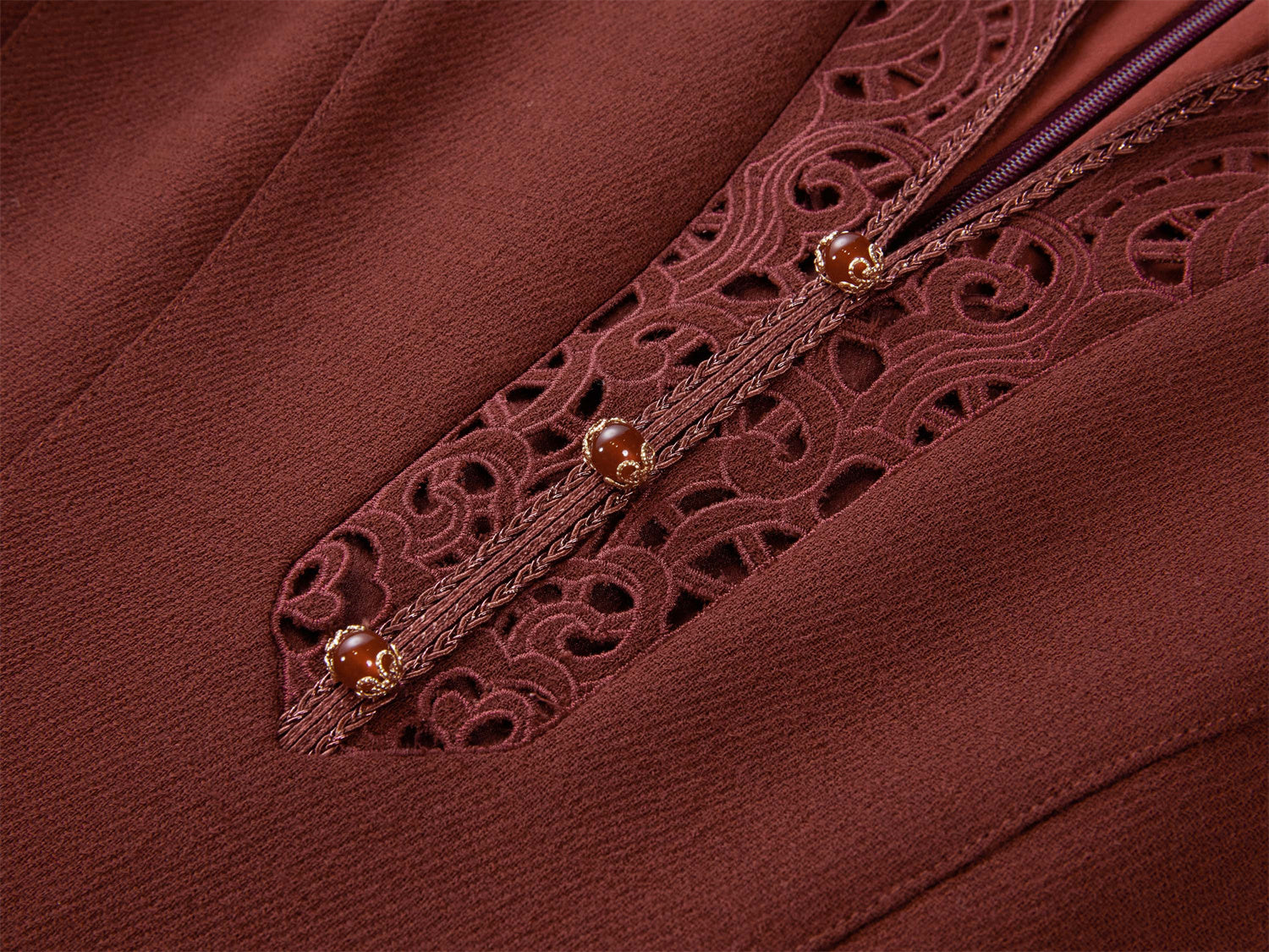 YAYING Wool waist cinching dress EPKPW4605BL