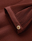 YAYING Wool waist cinching dress EPKPW4605BL