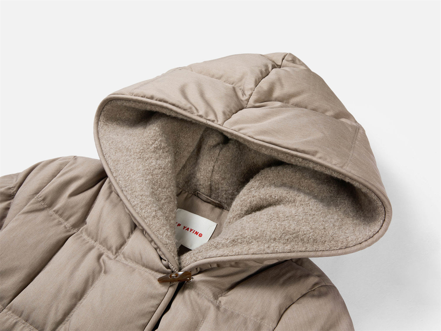 EP YAYING Long Straight Goose Down Coat EGKIAY209AC