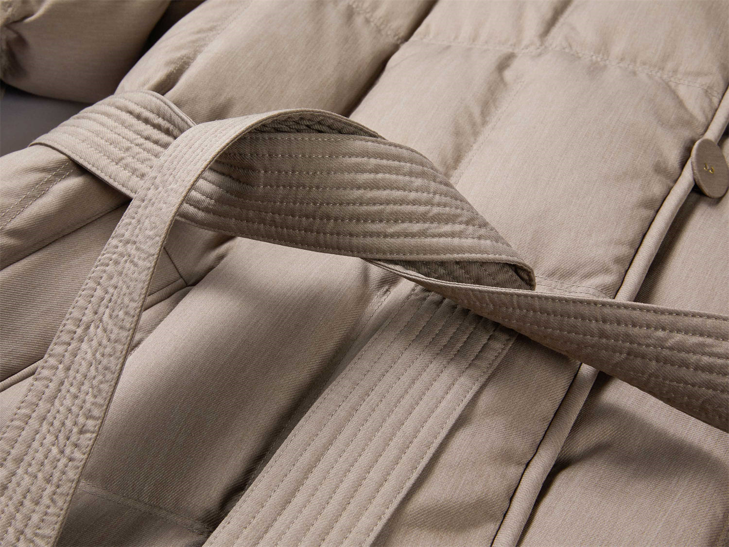 EP YAYING Long Straight Goose Down Coat EGKIAY209AC