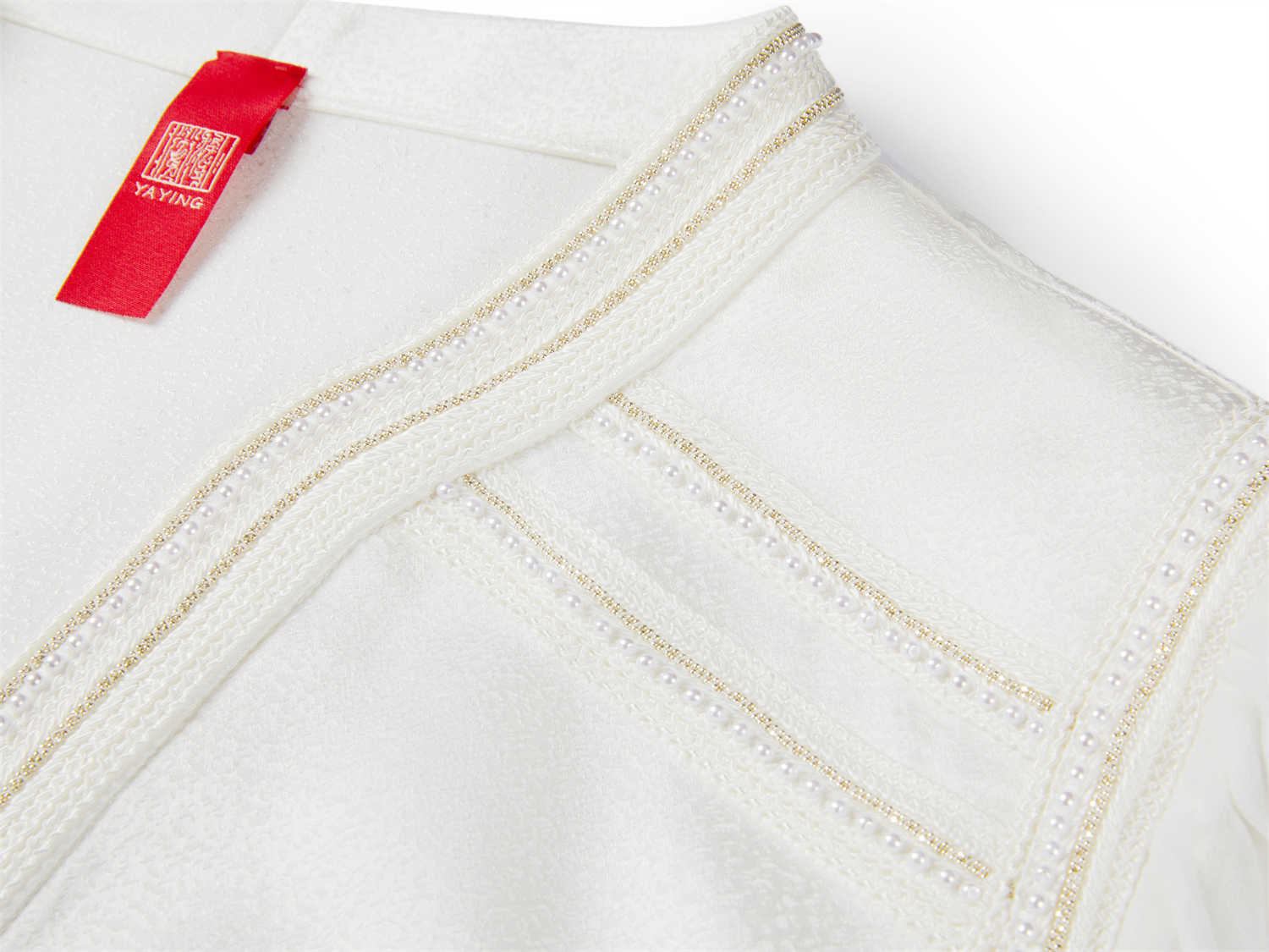 YAYING Silk White Shirt