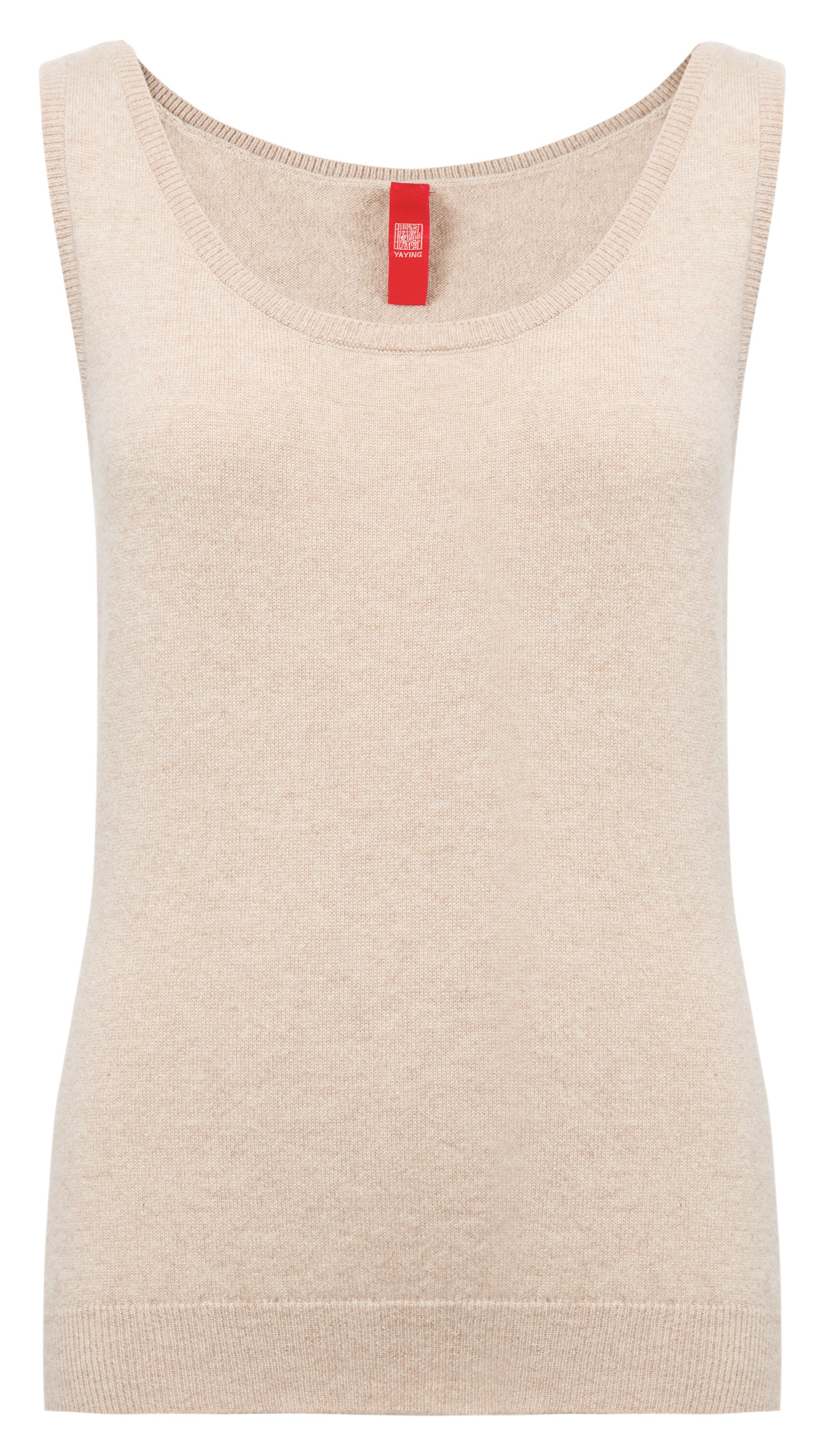 YAYING Classic H-Silhouette Cashmere Knit Vest