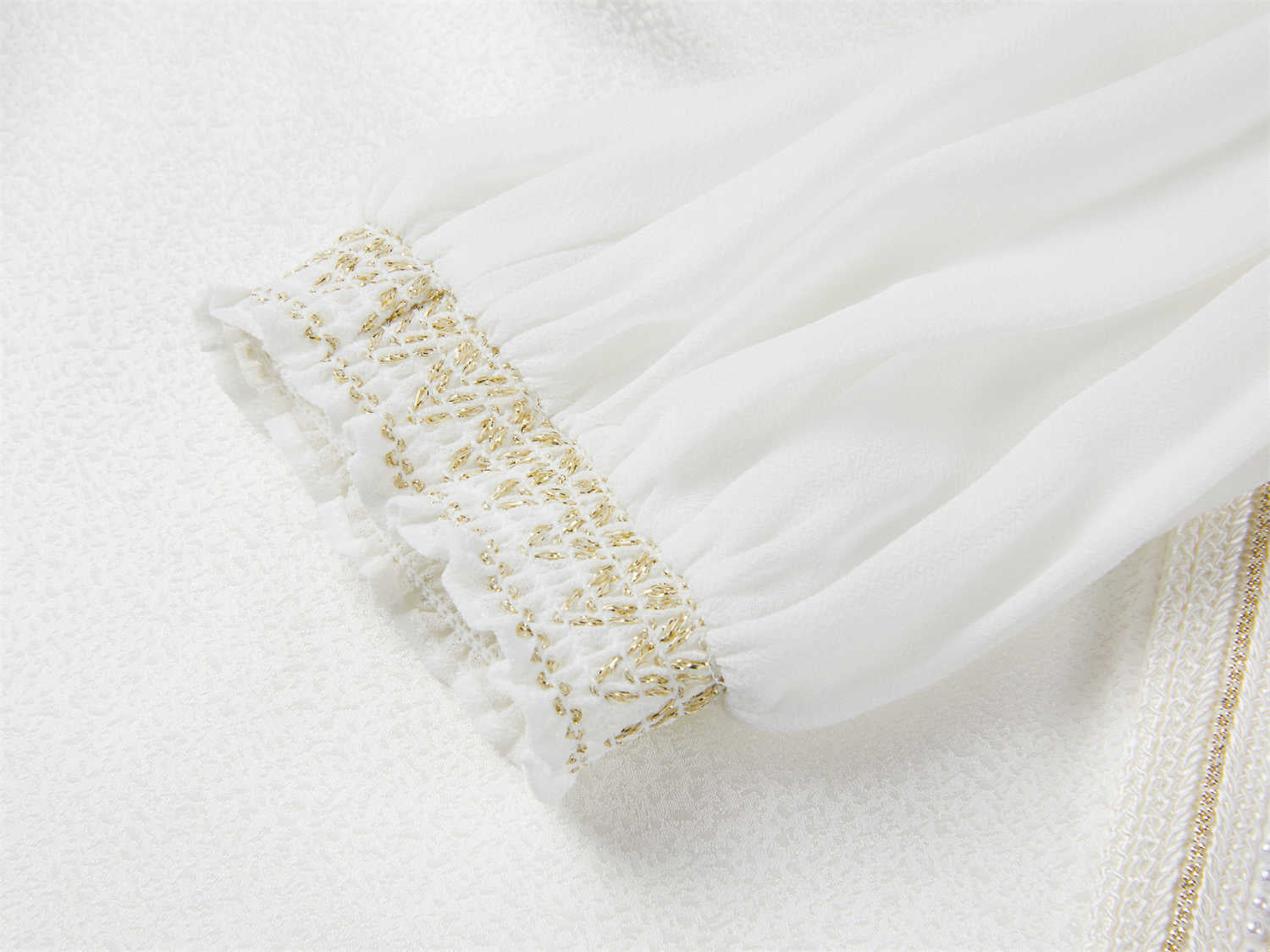 YAYING Silk White Shirt