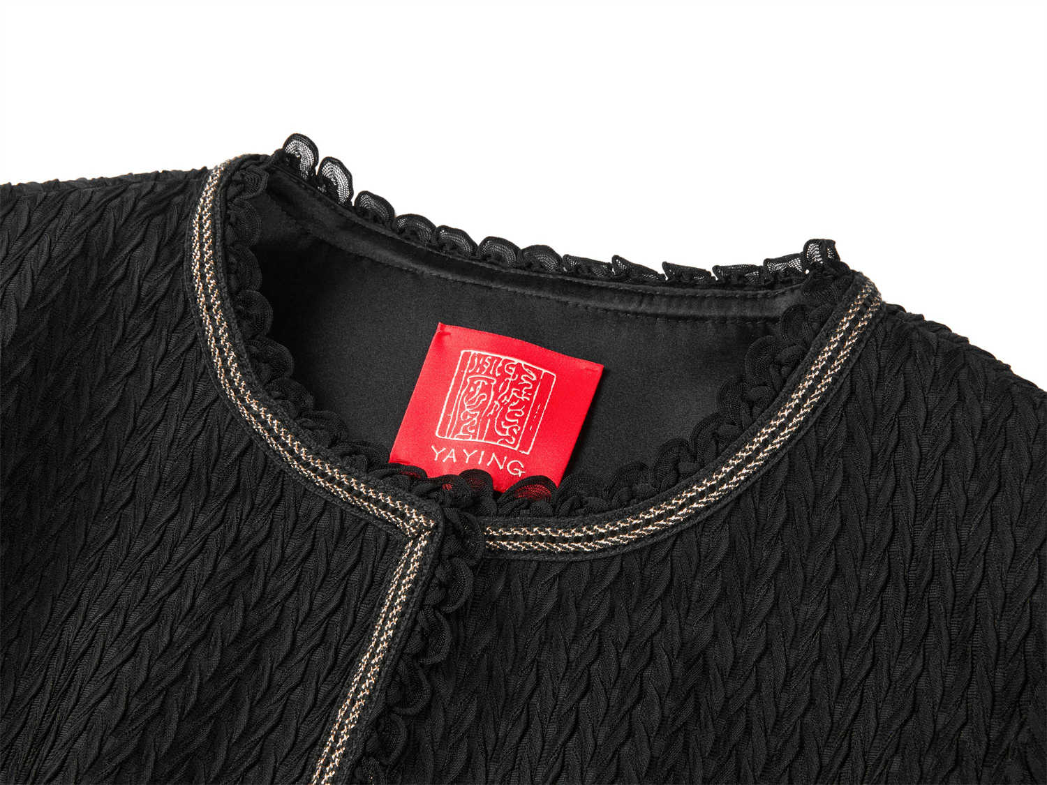 YAYING Acetic Acid Pleated Jacket EPJET1239AH