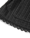 YAYING Acetic Acid Pleated Jacket EPJET1239AH