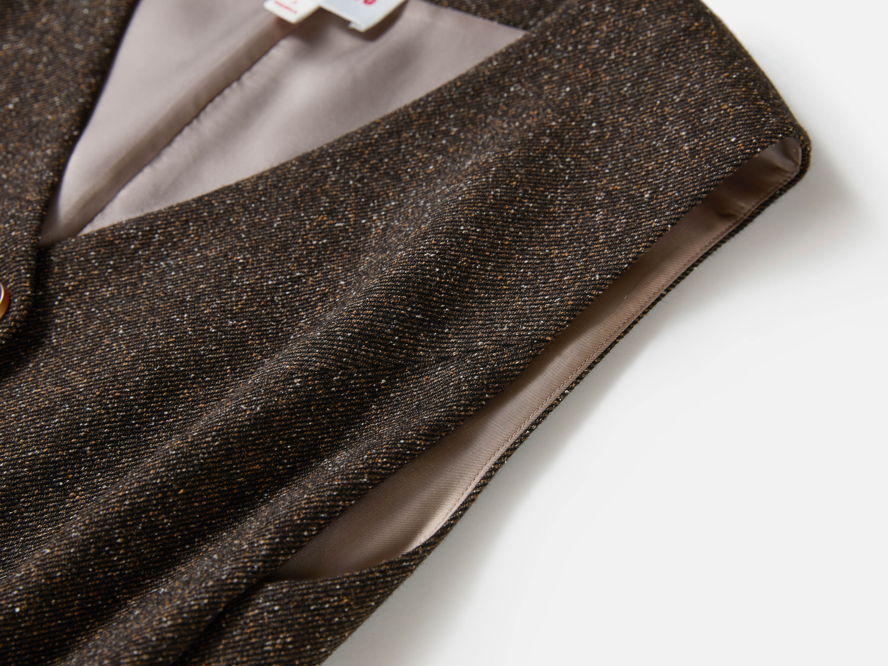 EP YAYING Wool Blend Vest Dress