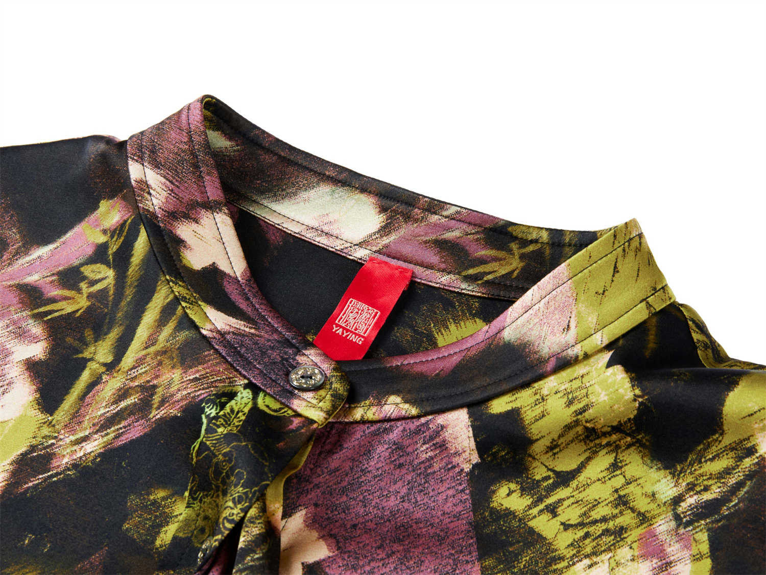 YAYING Silk Floral Shirt