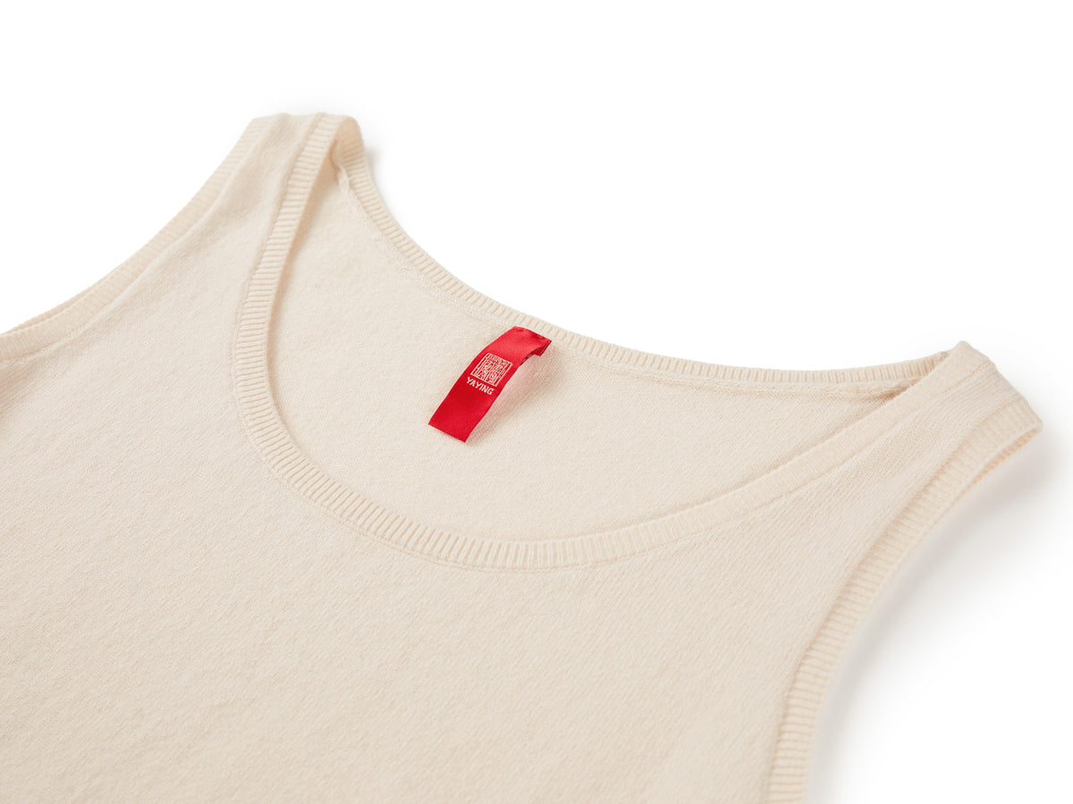 YAYING Lustrous Wool-Cashmere Two-Piece Set
