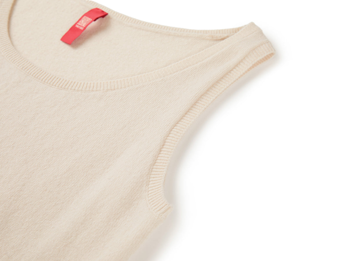 YAYING Lustrous Wool-Cashmere Two-Piece Set