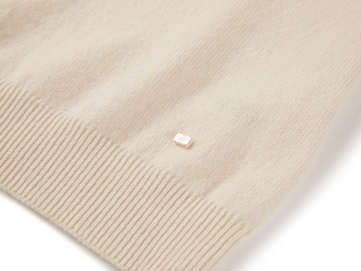 YAYING Lustrous Wool-Cashmere Two-Piece Set