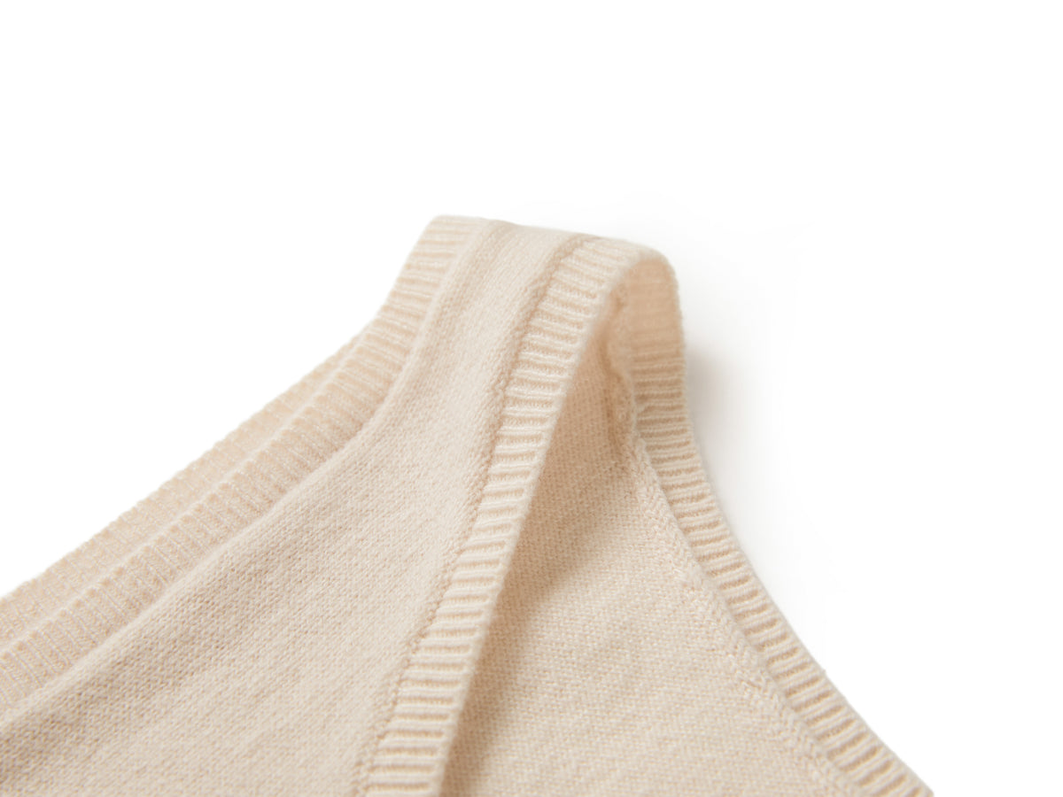 YAYING Lustrous Wool-Cashmere Two-Piece Set