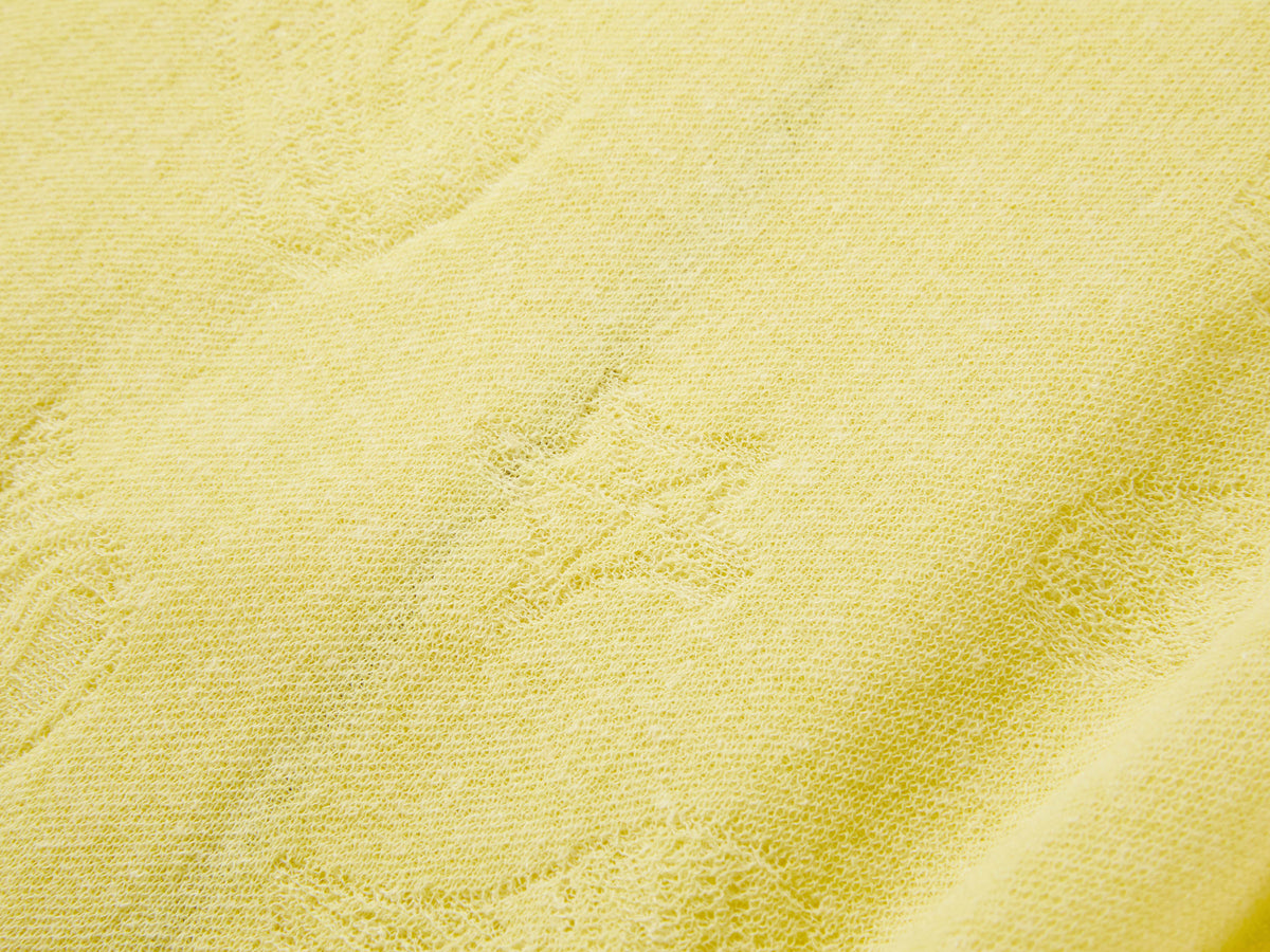 EP YAYING Linen Blended Round Neck Knit Cardigan