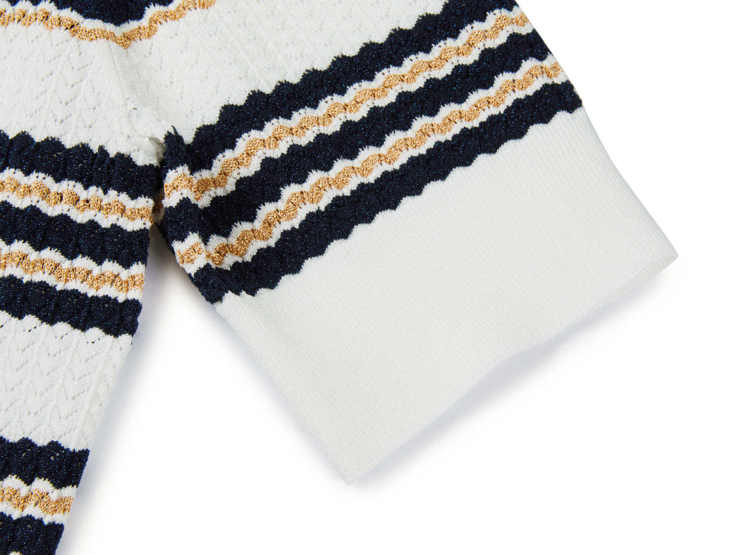 YAYING Silk-Viscose Striped Knit Cardigan