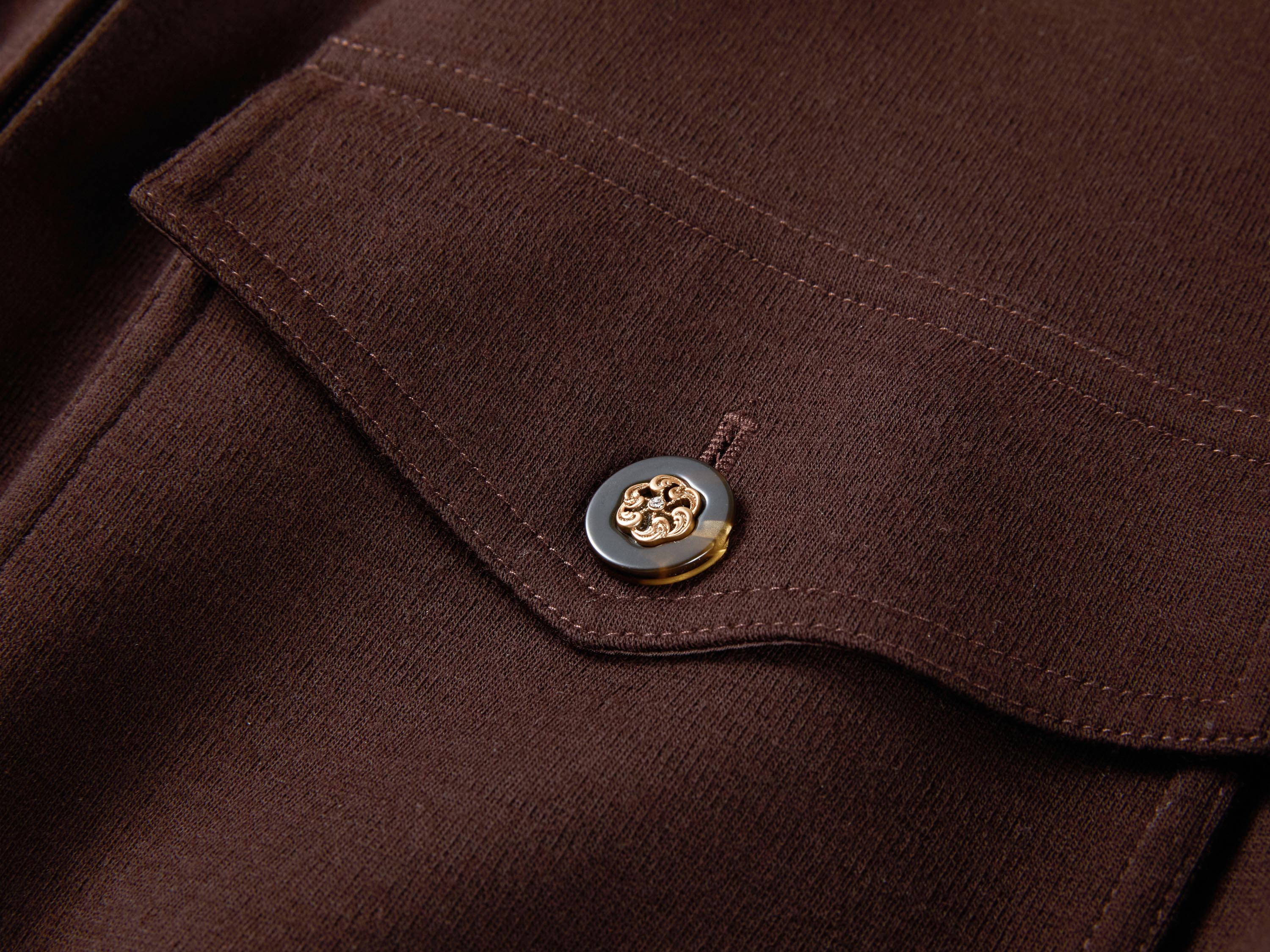 YAYING Chinese-Style Stand-Collar Coat