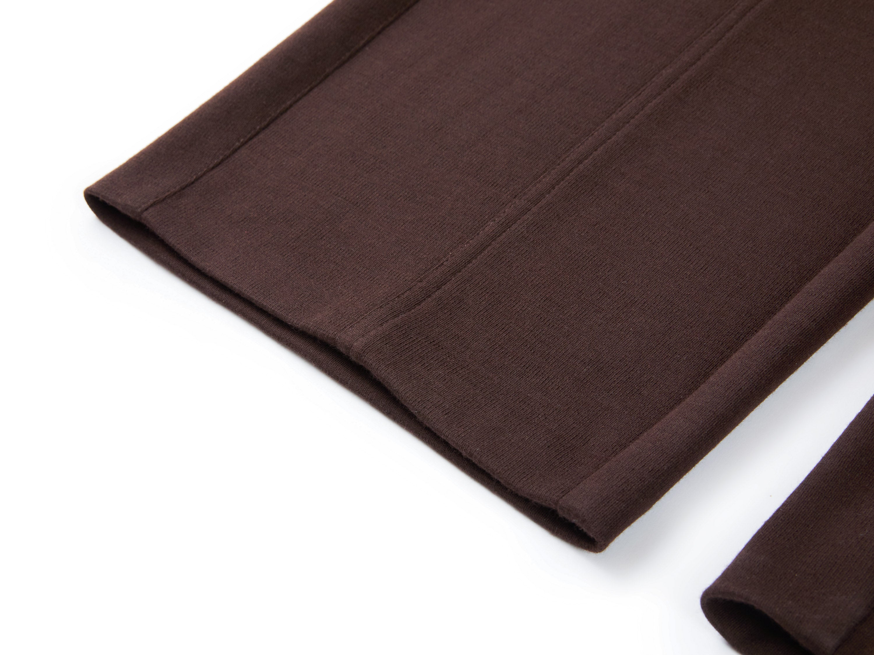 YAYING Golden Wool Straight-Leg Pants