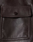 EP YAYING Sleek Modern Fitted Leather Jacket