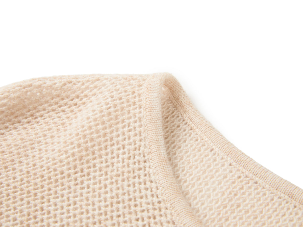 YAYING Lustrous Wool-Cashmere Two-Piece Set