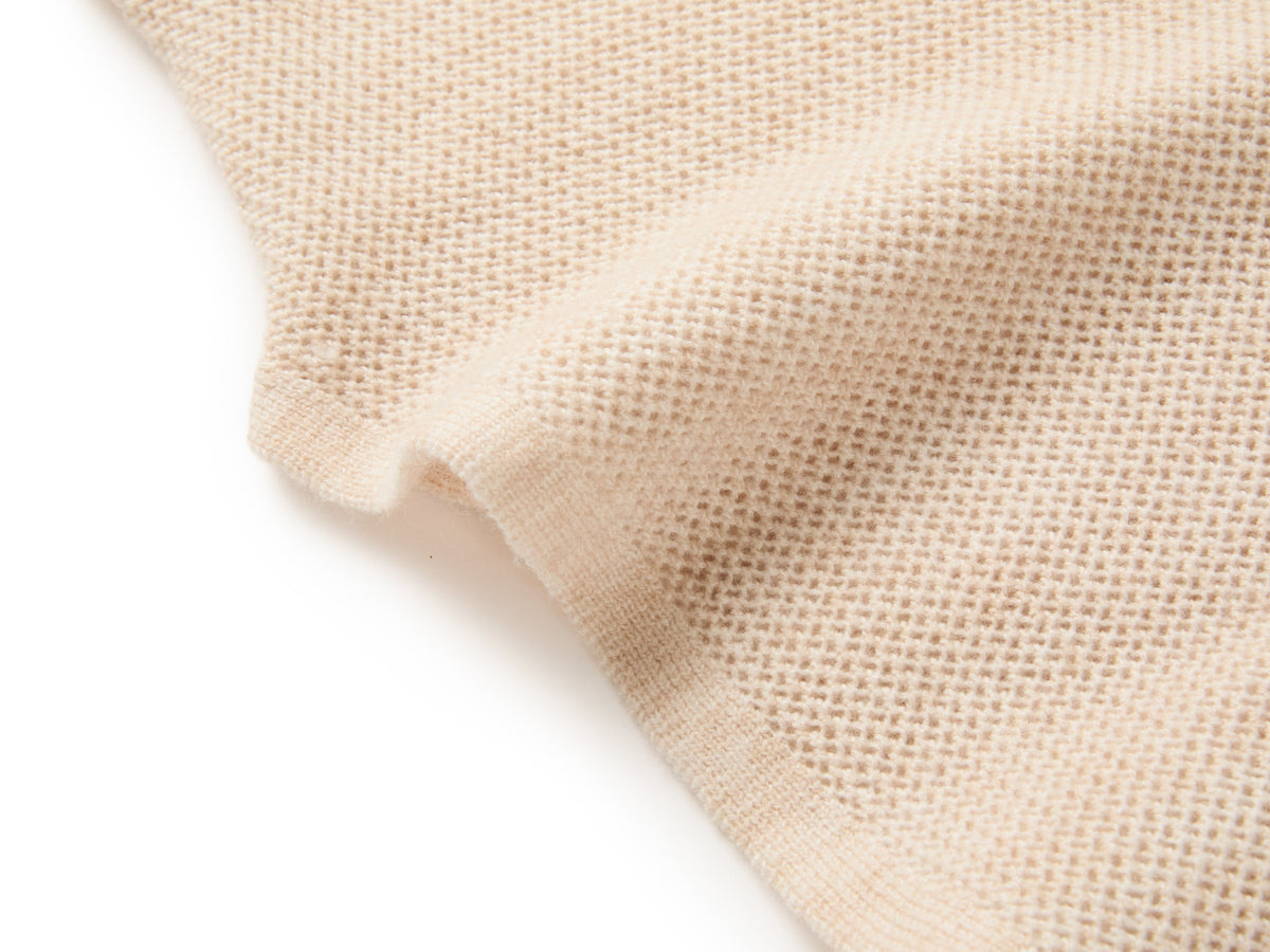 YAYING Lustrous Wool-Cashmere Two-Piece Set
