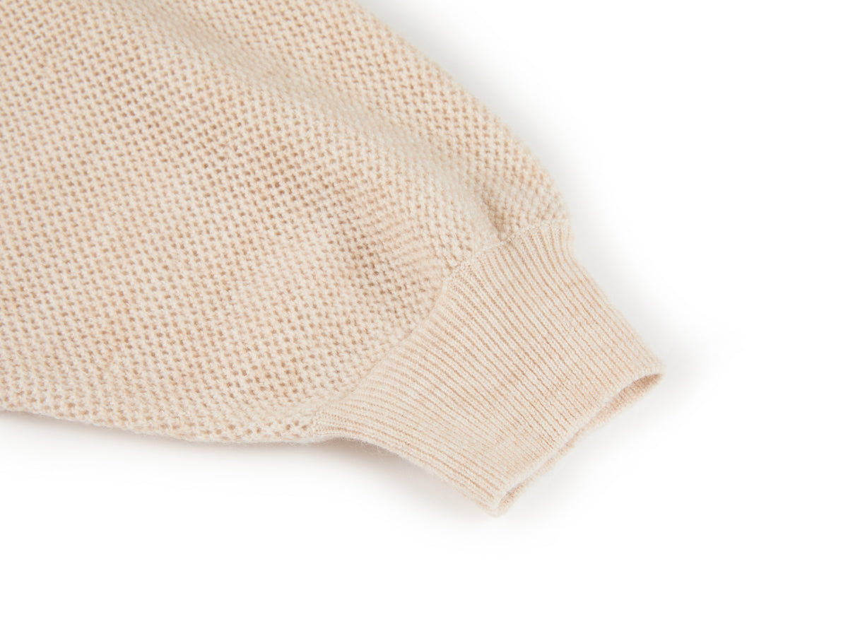 YAYING Lustrous Wool-Cashmere Two-Piece Set