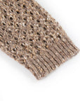 YAYING Silk Cashmere Openwork Knit Cardigan