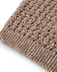 YAYING Silk Cashmere Openwork Knit Cardigan
