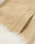 EP YAYING Fox Fur Short Coat EGKIAYQ01AT