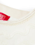 YAYING Wool-Silk Peony Embroidered Vest
