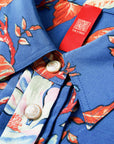 YAYING Blue Floral Shirt