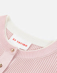 EP YAYING Textured Half-Sleeve Knit Sweater EGKAA9598AF